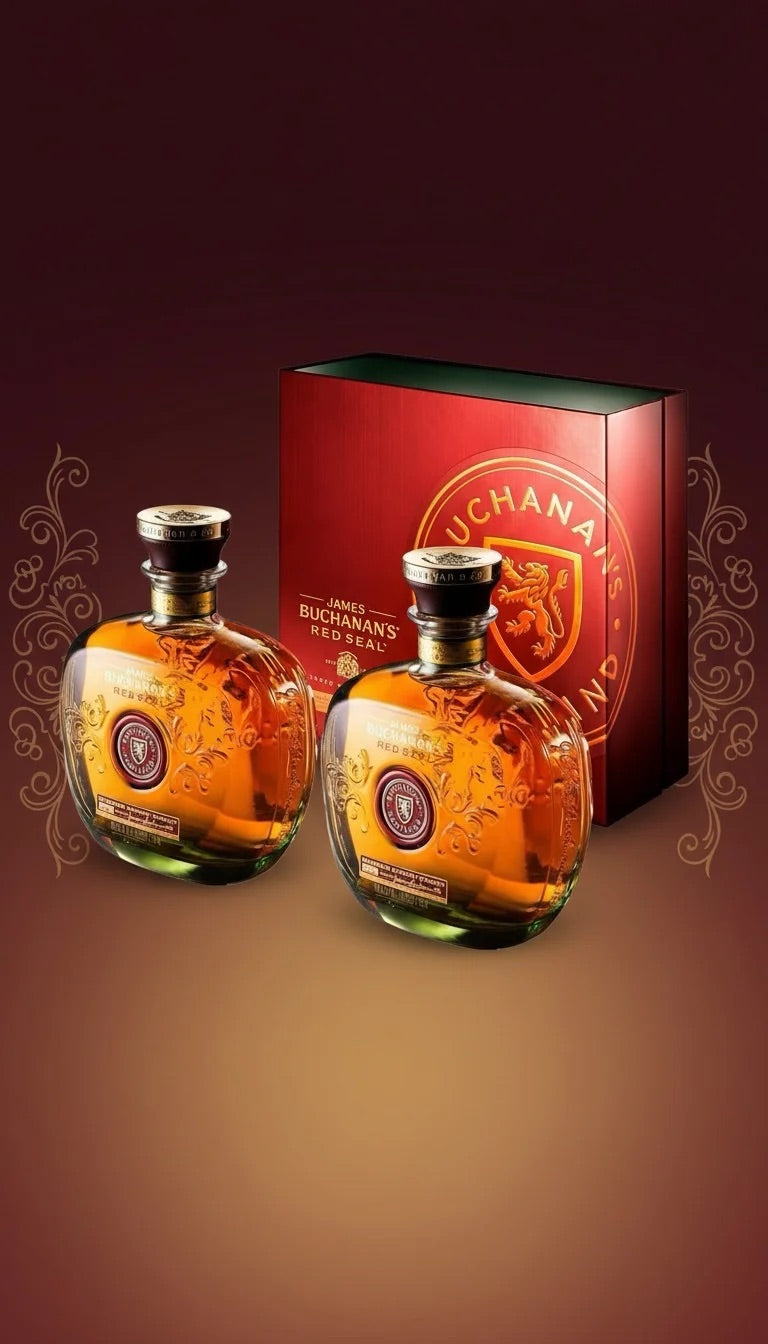Buchanans Red Seal 2 Pack 750 ml