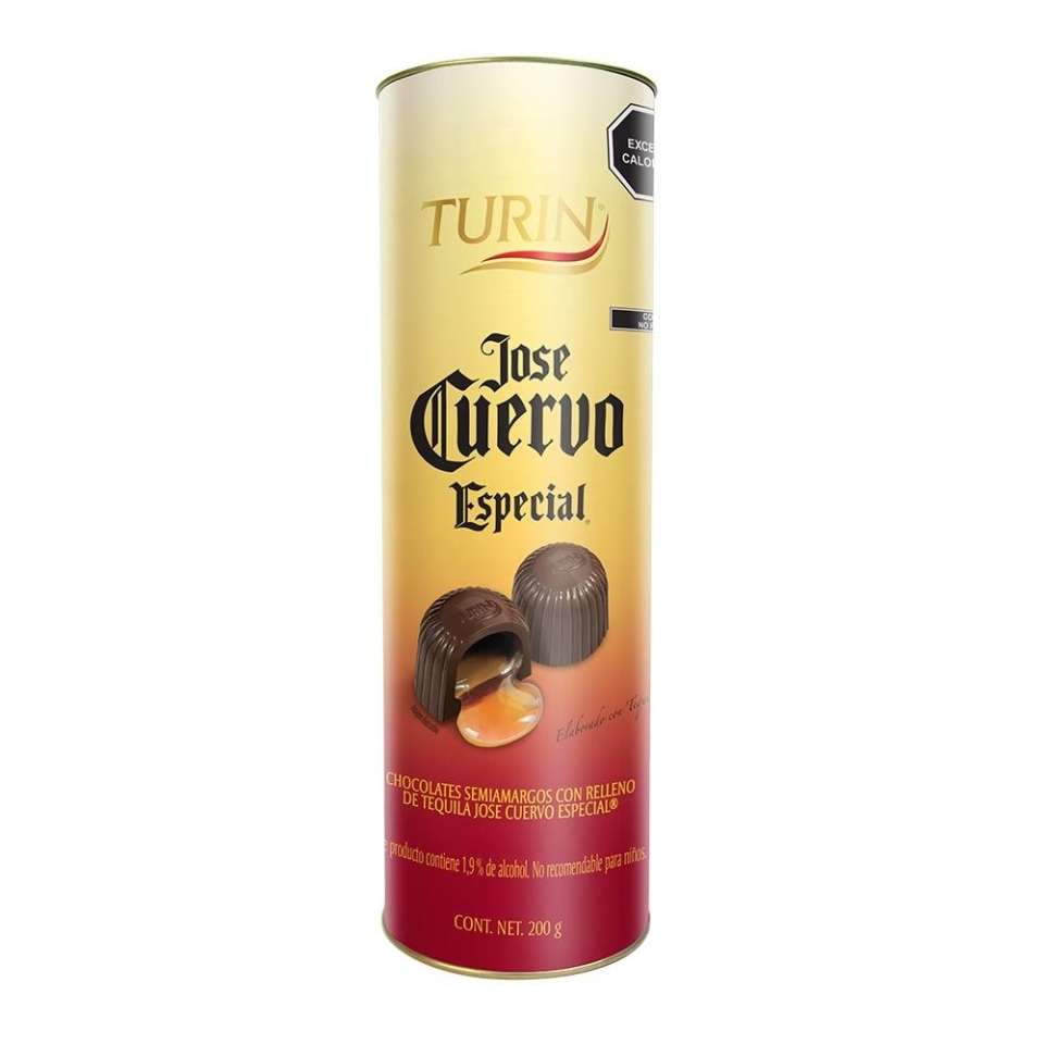 Chocolates Turin Jose Cuervo Especial 200g