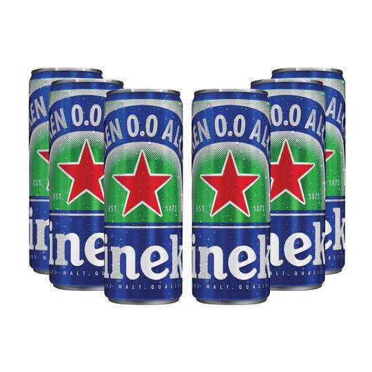 Cerveza Sin Alcohol Heineken 0.0 Lata 12 pack 355ml