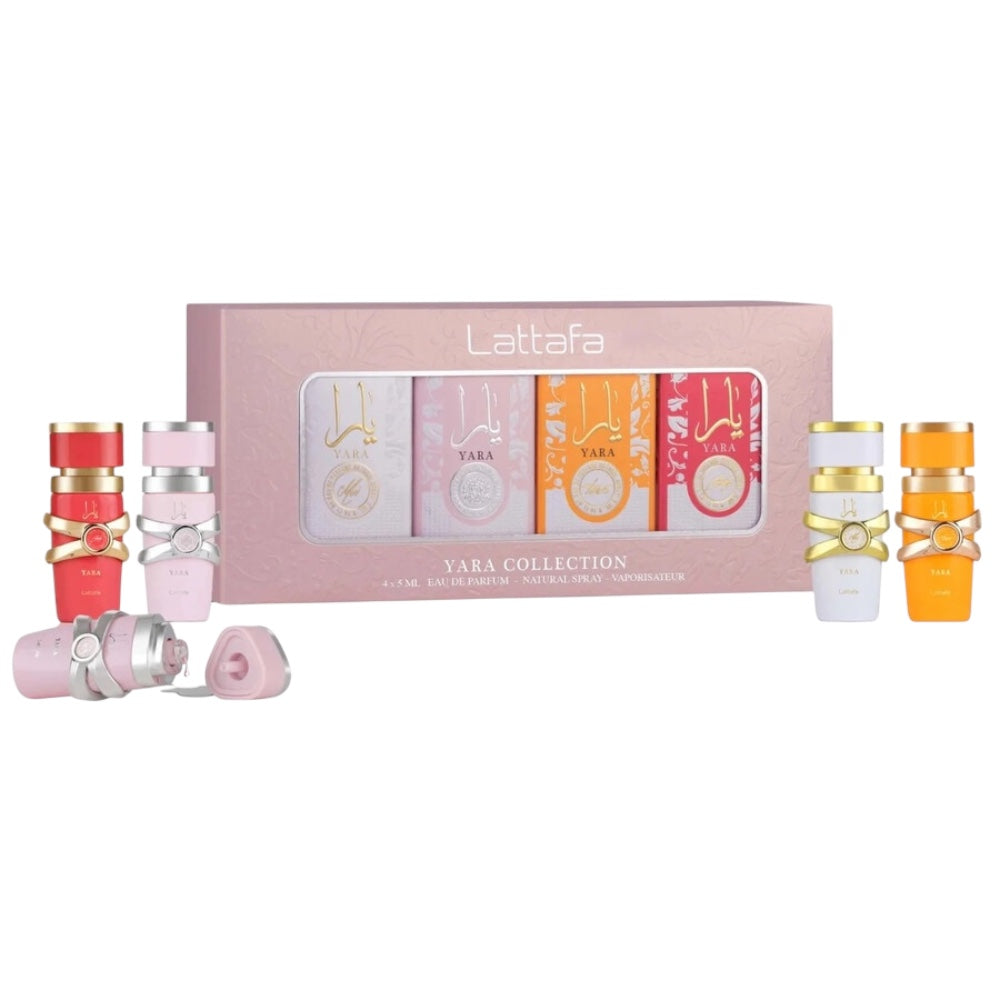 Lattafa Yara Mini Woman Set 4pcs EDP 5ml