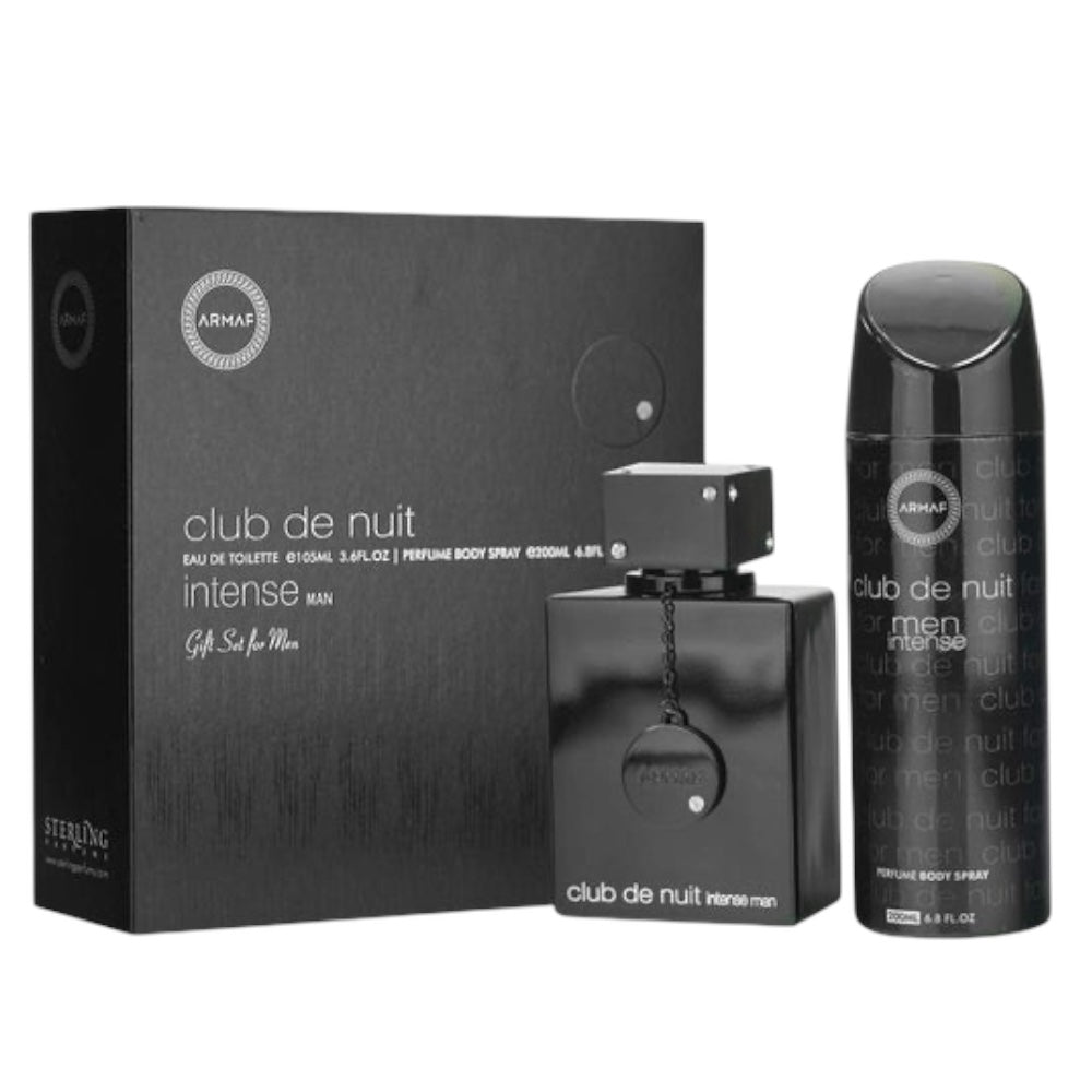 Armaf Club De Nuit Intense Set 2pcs Men EDT 105ml/ Body Spray 200ml