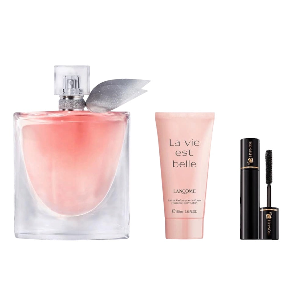 Lancome La Vie Est Belle 3 Pcs woman EDP 100ml/ Body Lotion 50ml/ Máscara De Pestañas 20ml