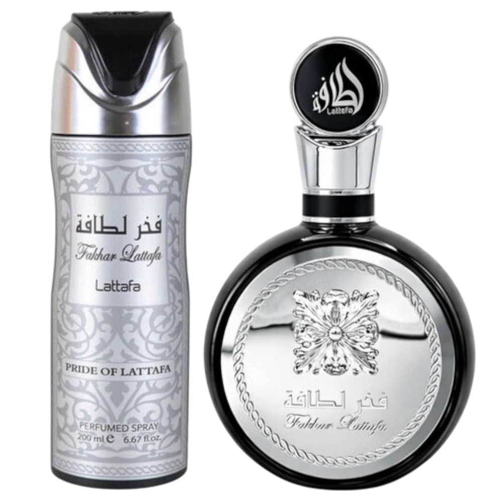 Lattafa Fakhar Set 2pcs Men EDP 100ml/ Desodorante 200ml