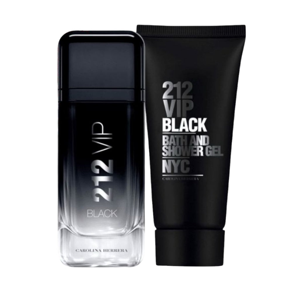Carolina Herrera 212 Vip Black Men 2 Pcs EDP 100ml/ Body Shower