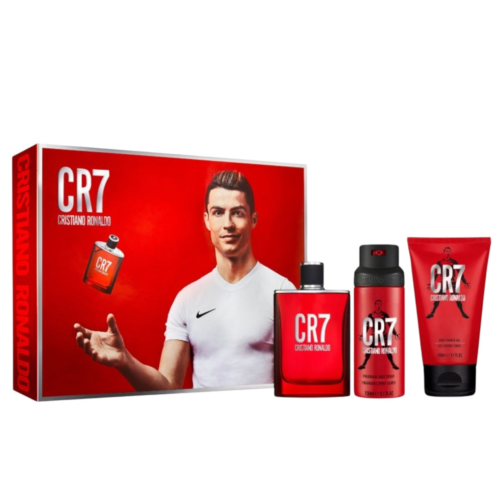 Cristiano Ronaldo CR7 Men Set 3 pz EDT 100ml/ Body Spray 150ml/ Shower Gel 150ml