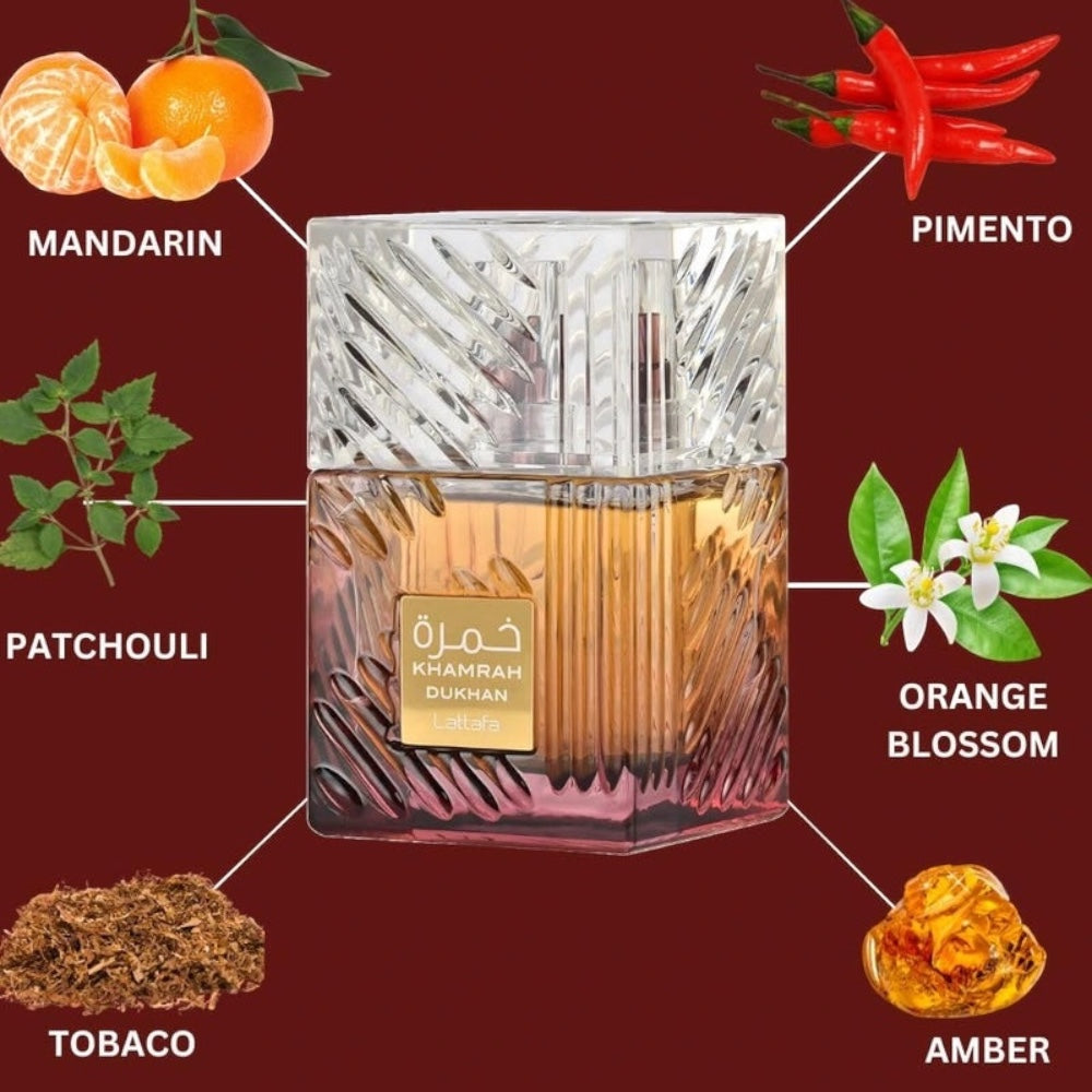 Lattafa Khamrah Dukhan Unisex EDP 100ml