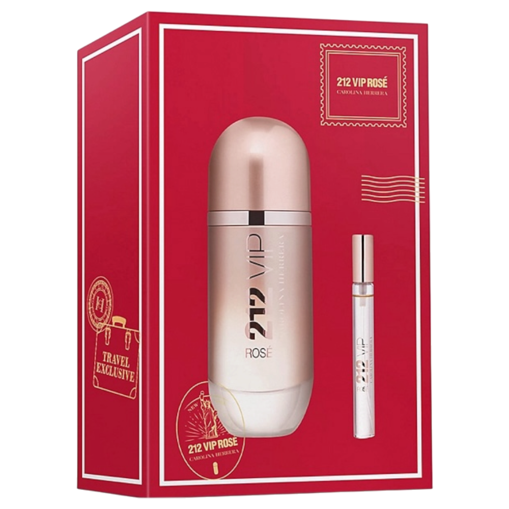 Carolina Herrera 212 Vip Rose Set 2pcs Woman EDP 100ml/ EDP 80ml