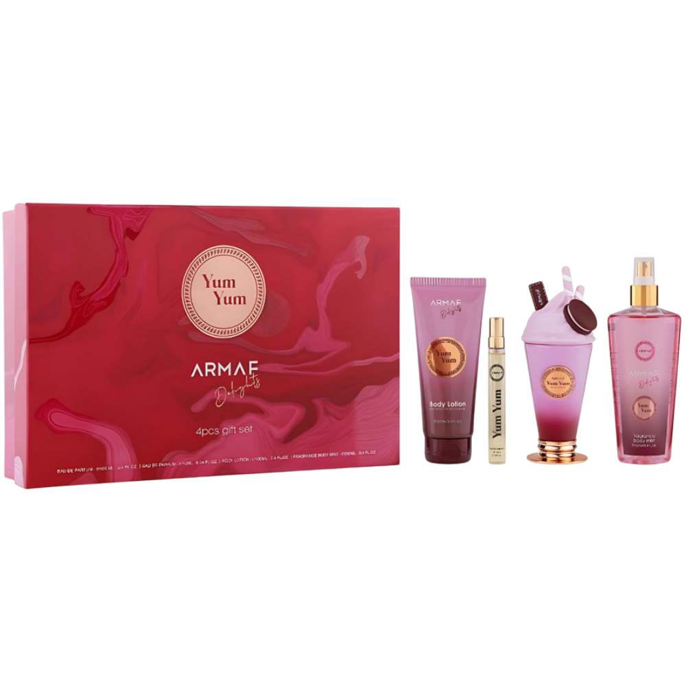 Armaf Delights Yum Yum Woman EDP 100ml/ Mini 10ml/ Bruma Corporal 200ml/ Spray 250ml