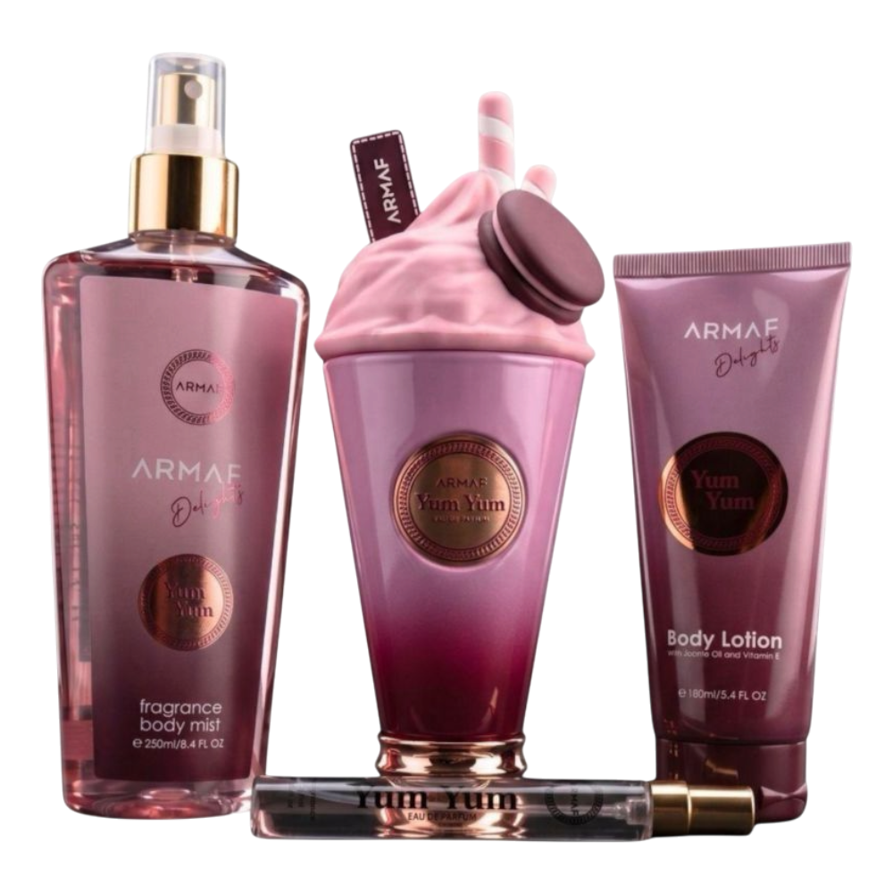 Armaf Delights Yum Yum Woman EDP 100ml/ Mini 10ml/ Bruma Corporal 200ml/ Spray 250ml