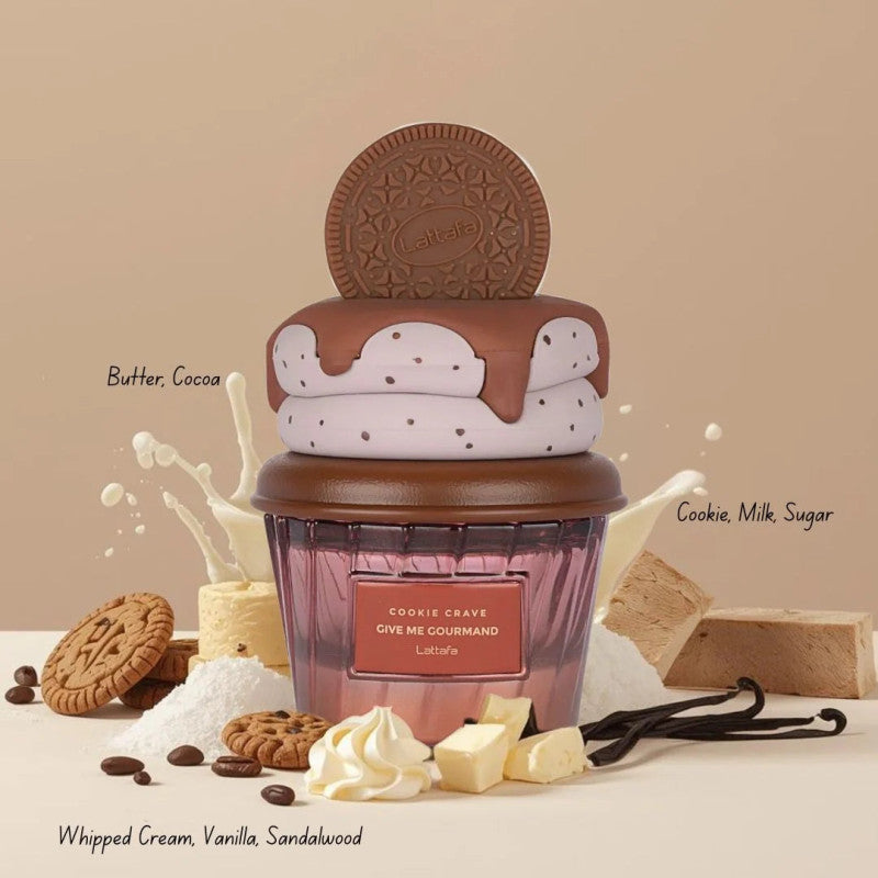 Lattafa Give Me Gourmand Cookie Crave Unisex EDP 75ml
