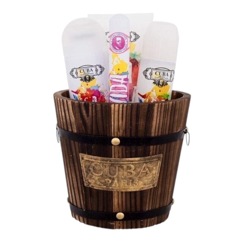 Cuba La Vida Woman 4pcs EDP 100ml/ EDP 35ml/ Spray 200ml/ Body Mist 200ml