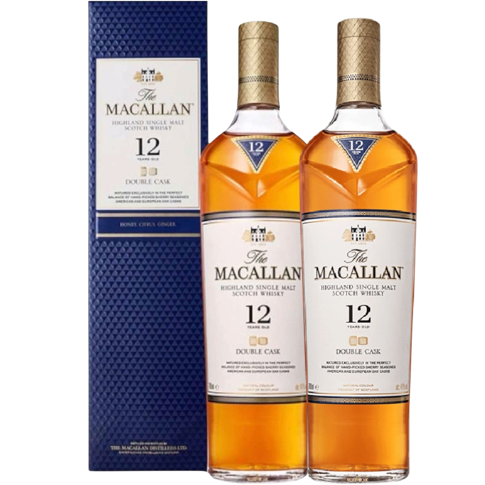 The Macallan Double Cask 12 años 2 Pack 700ml