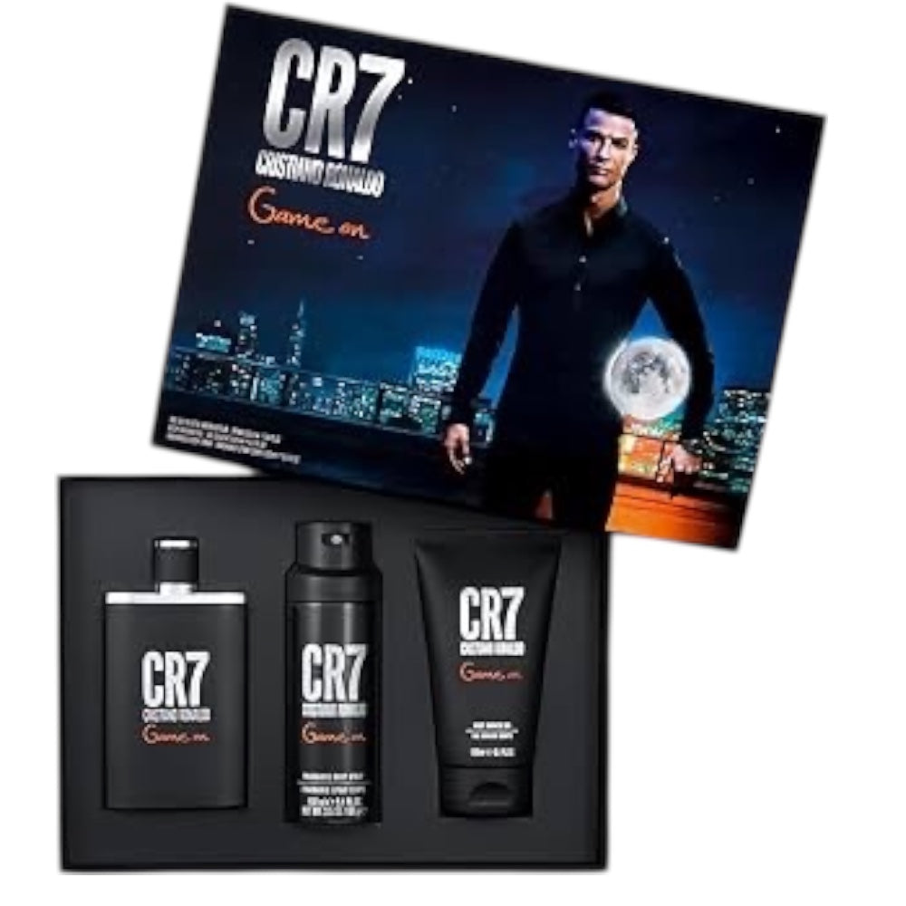 Cristiano Ronaldo CR7 Game On Men Set 3 pz EDT 100ml/ Body Shower Gel 150ml/ Body spray 150ml