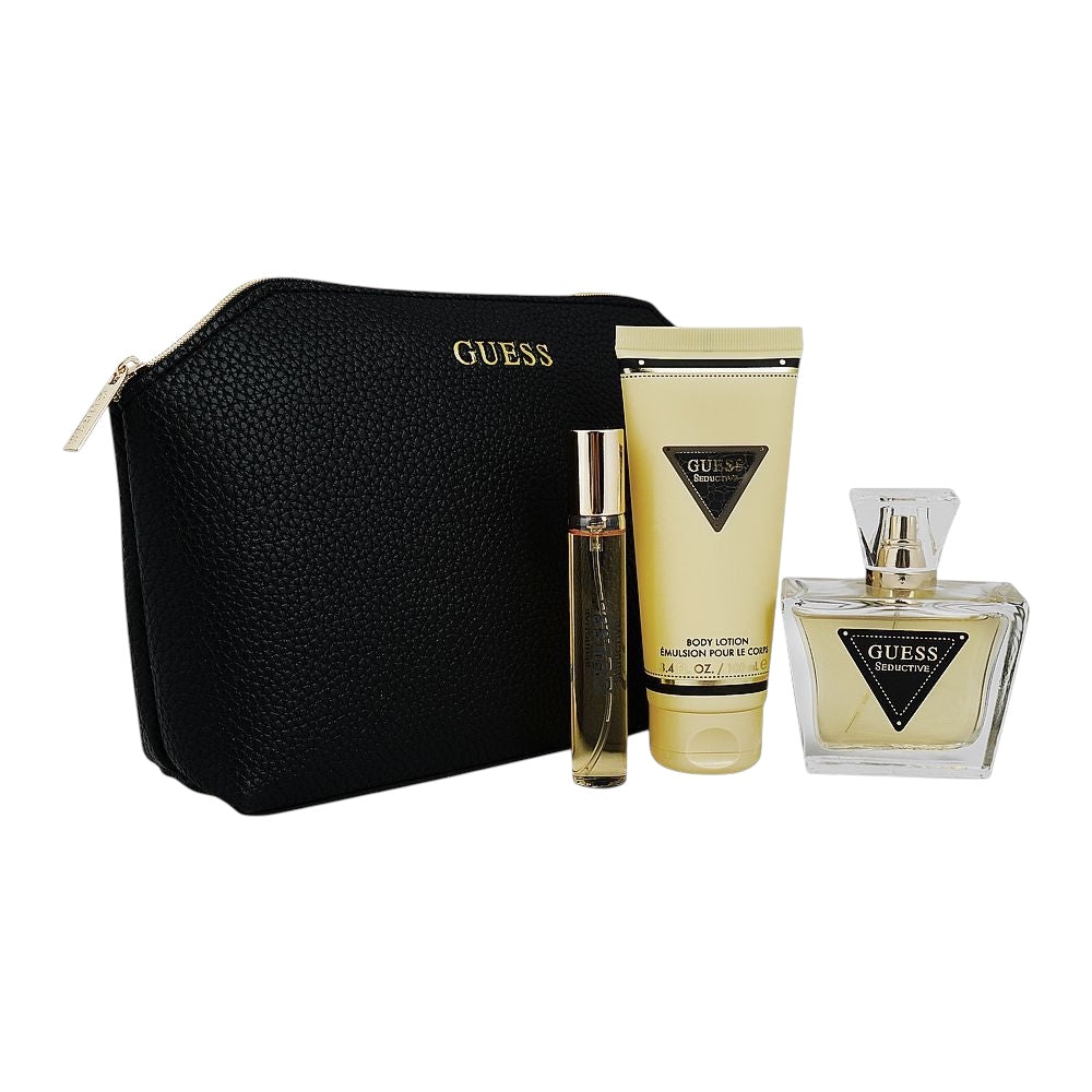 Guess Seductive Woman Set 4 Pz EDT 75ml/ EDT 15ml/ Body Lotion 100ml/ Bag