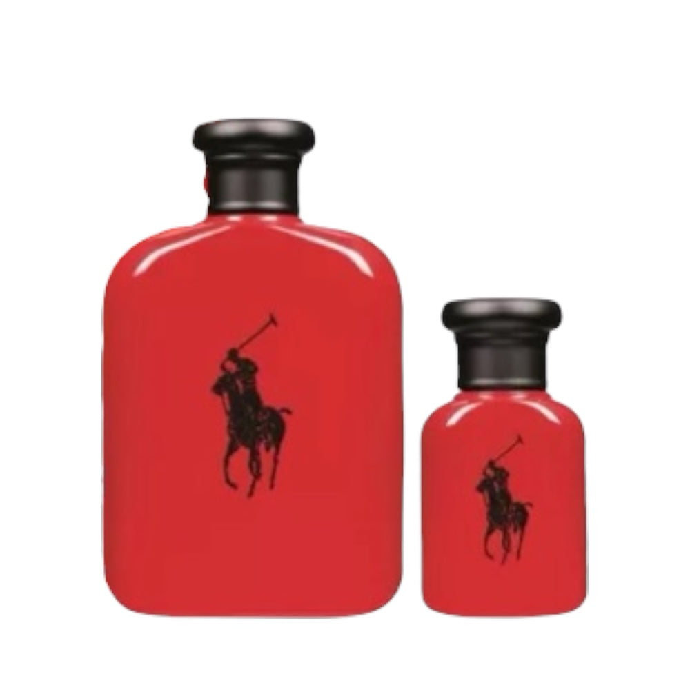 Ralph Lauren Polo Red Set 2pcs Men EDT 118ml/ Mini 15ml