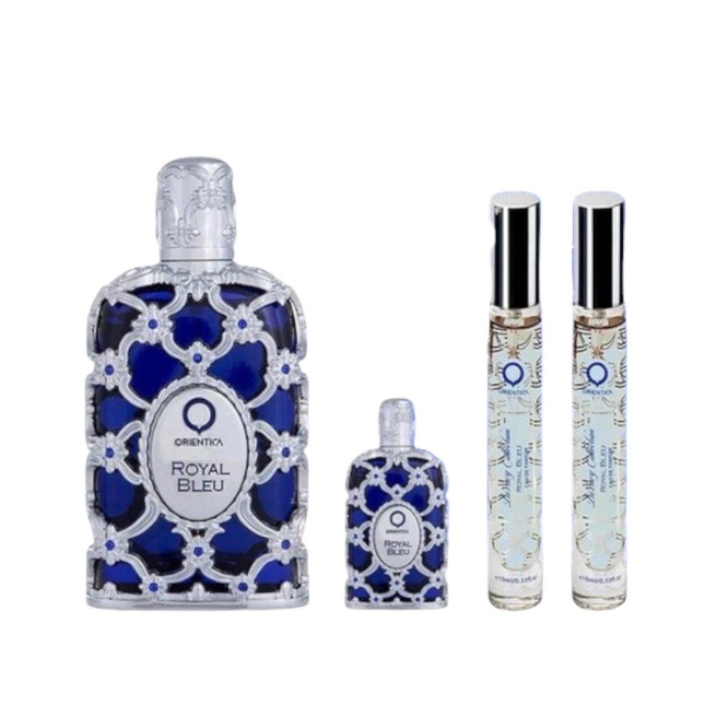 Orientica Royal Bleu Men Set 4 pcs EDP 80ml/ EDP 7,5ml/ Mini 10ml/ Mini 10ml