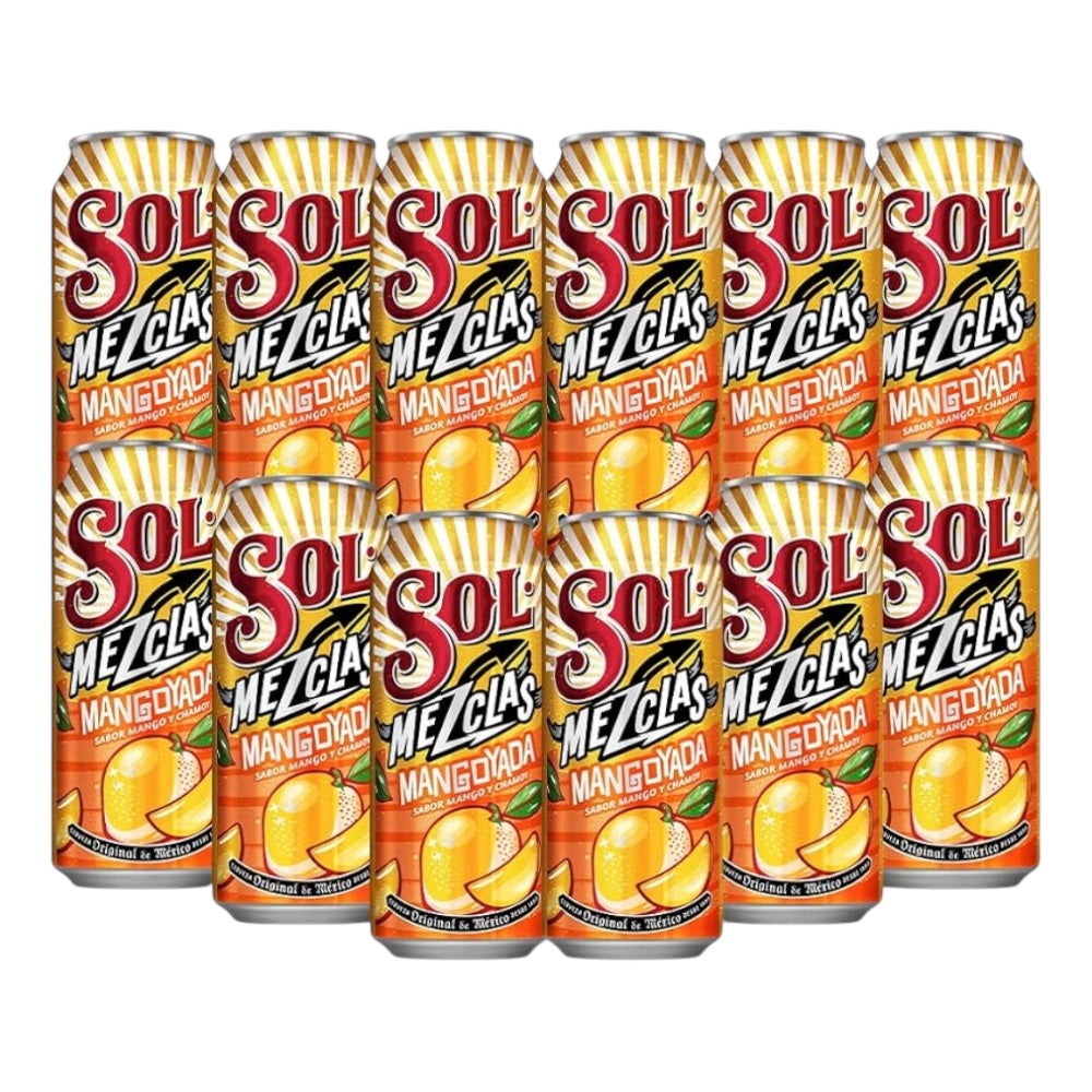 Sol Mezclas Mangoyada 12Pack 473ml