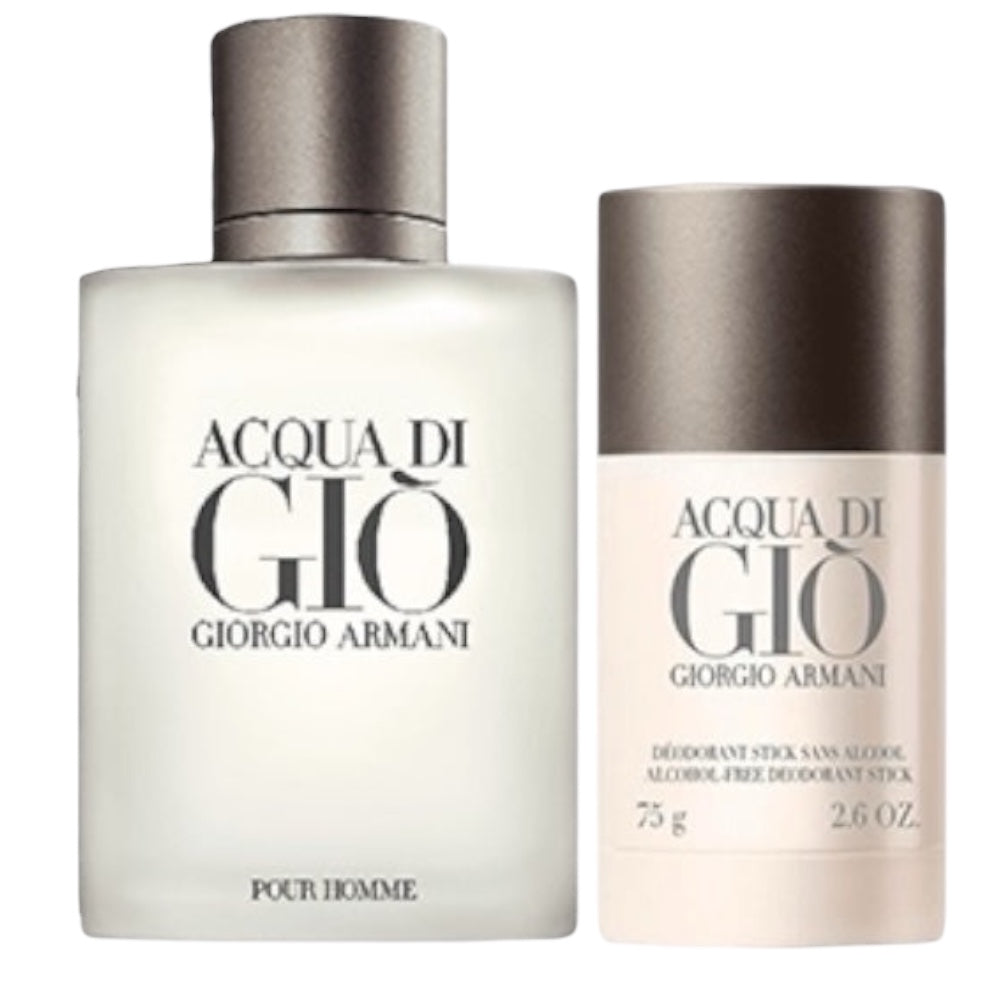 Giorgio Armani Acqua Di Gio Men Set 2Pz EDT 100ml/ Deo Barra 75g