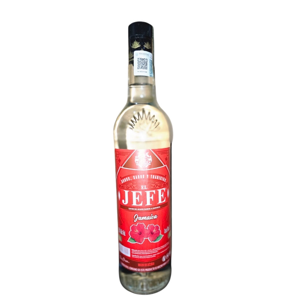 El Jefe Licor De Agave Jamaica 1 Litro
