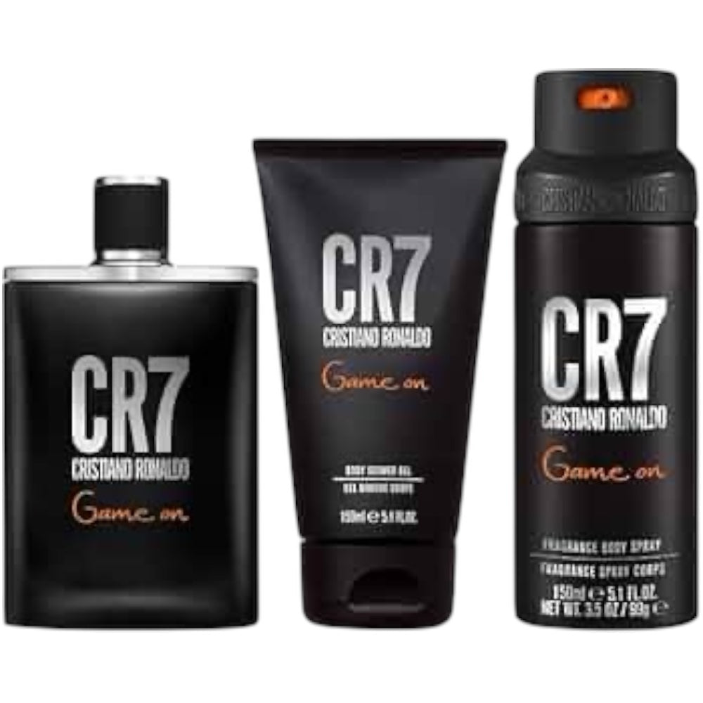 Cristiano Ronaldo CR7 Game On Men Set 3 pz EDT 100ml/ Body Shower Gel 150ml/ Body spray 150ml
