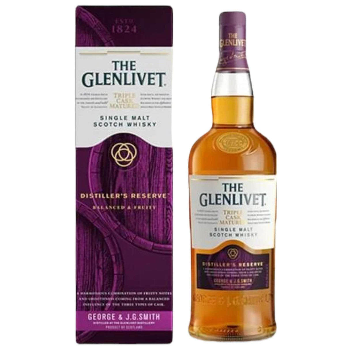 The Glenlivet Matured Triple Cask Distellers Reserve litro