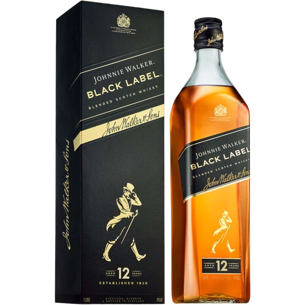Johnnie Walker black Label 1 Litro||