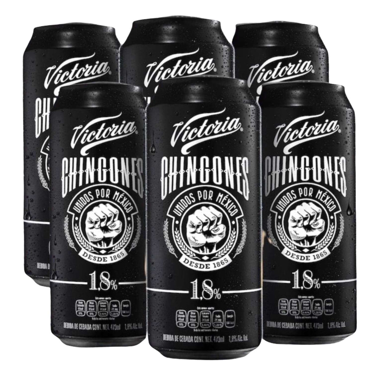Cerveza Victoria Chingones 6 pack 473ml
