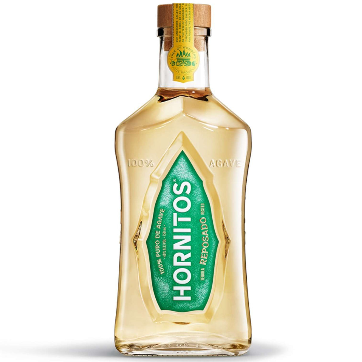 Tequila Hornitos Reposado Litro