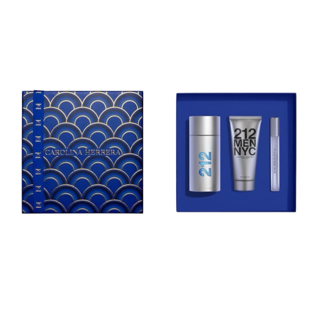 Carolina Herrera 212 Men 3pcs