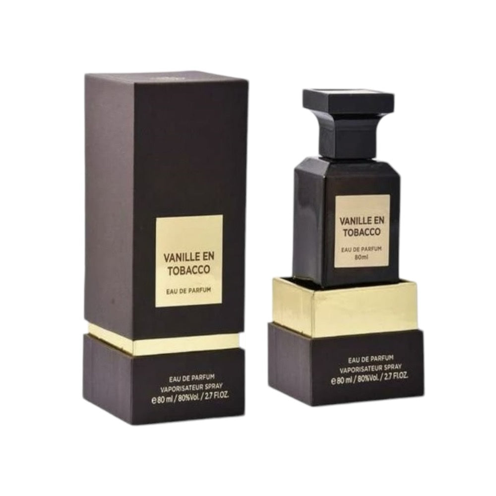 Fragrance World Vanille En Tobacco Men EDP 80ml
