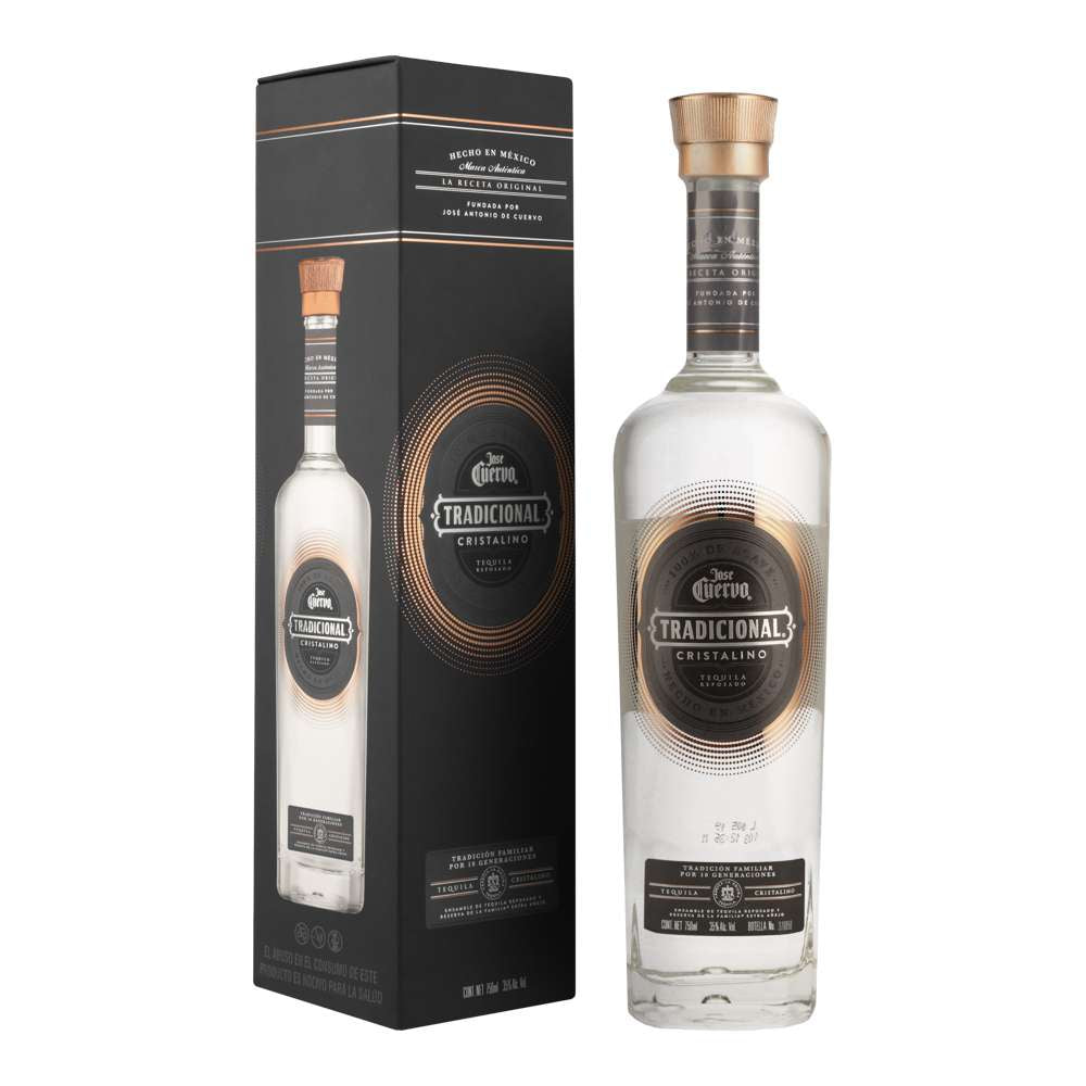 Tequila Jose Cuervo Tradicional Cristalino 750 ml