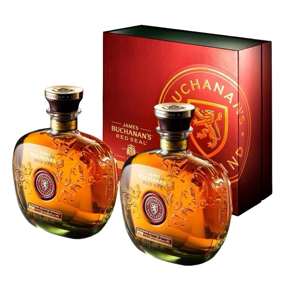Buchanans Red Seal 2 Pack 750 ml
