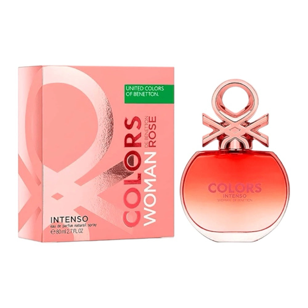 Benetton Colors Rose Intenso Women EDP 80ml
