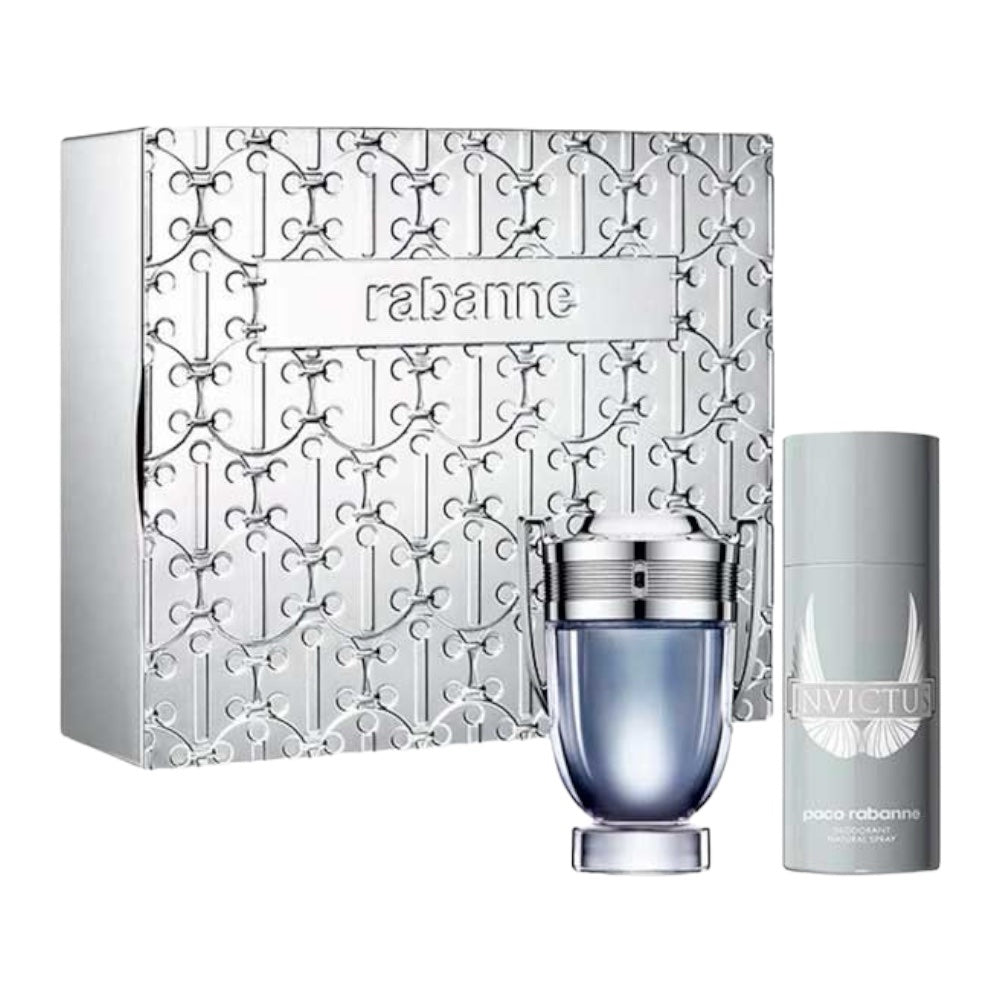 Paco Rabanne Invictus Men Set 2 Pz EDT 100ml/ Deo Spray 150ml
