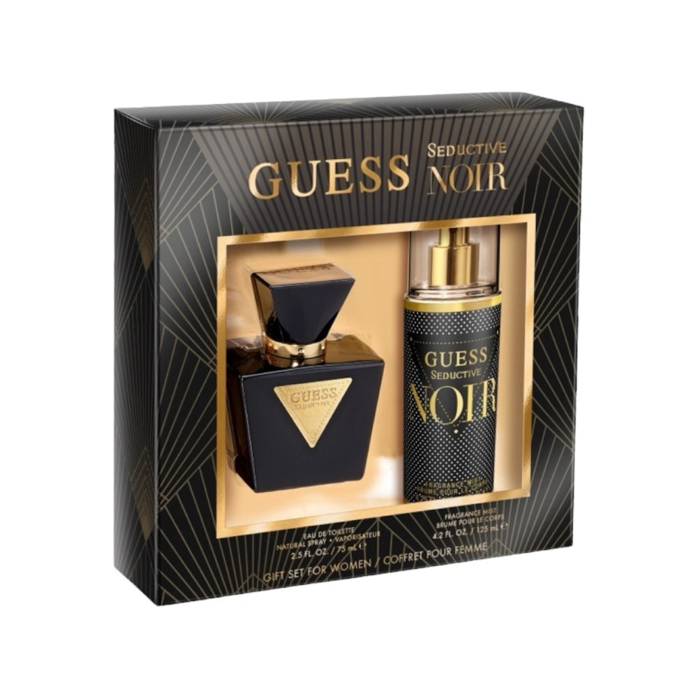 Guess Seductive Noir Women Set 2 Pz EDT 75ml/ Body Mist 125ml
