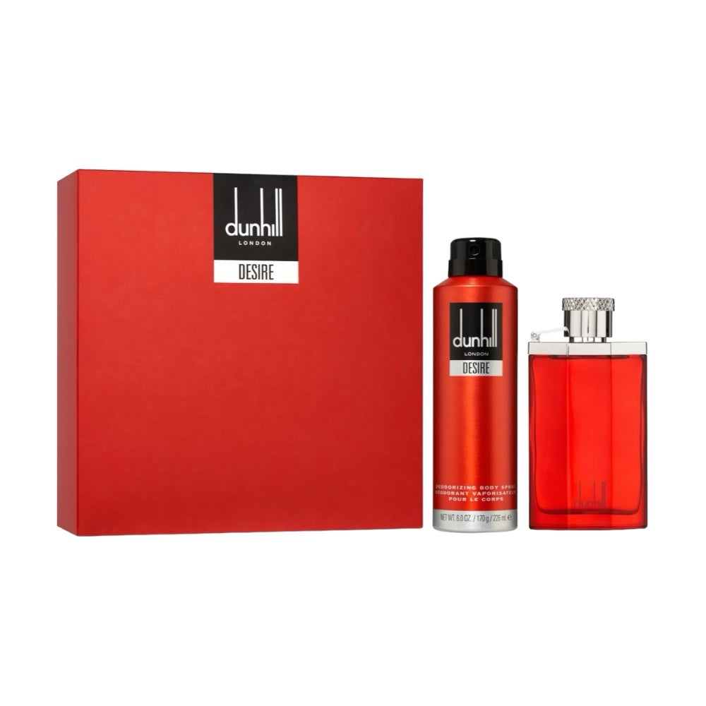 Dunhill Desire Red London Men Set 2Pz EDT 100ml/ Deo Body 226ml