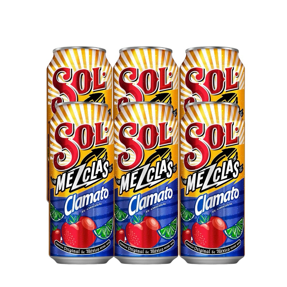 Cerveza Sol Clamato Lata 12 Pack 473ml