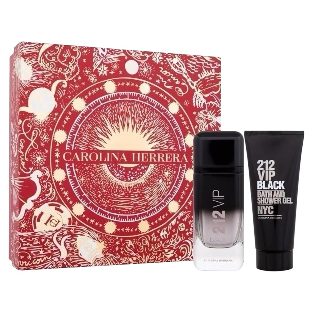 Carolina Herrera 212 Vip Black Men 2 Pcs EDP 100ml/ Body Shower