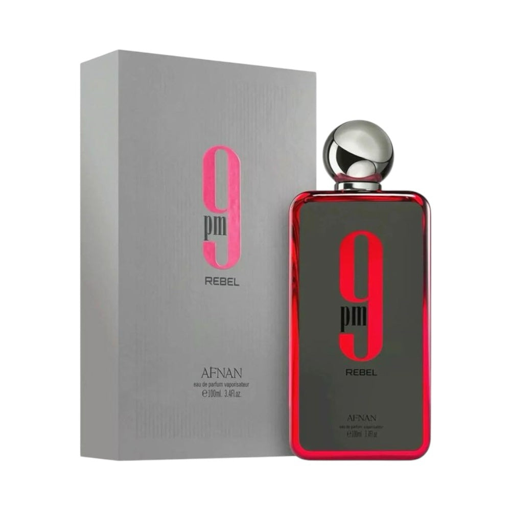 Afnan 9 Pm Rebel Red Unisex EDP 100ml