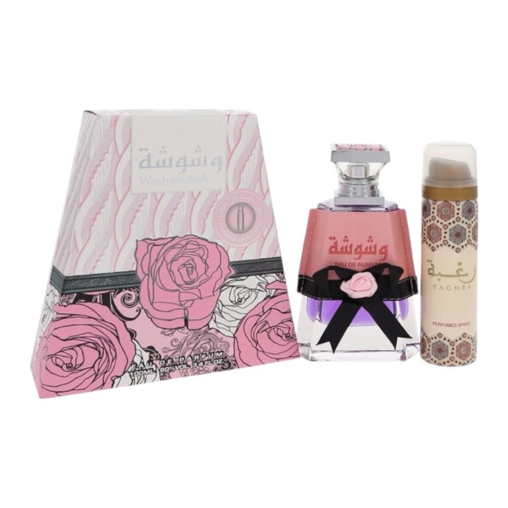 Lattafa Washwashah Woman Set 2 Pz EDP 100ml/ 50ml