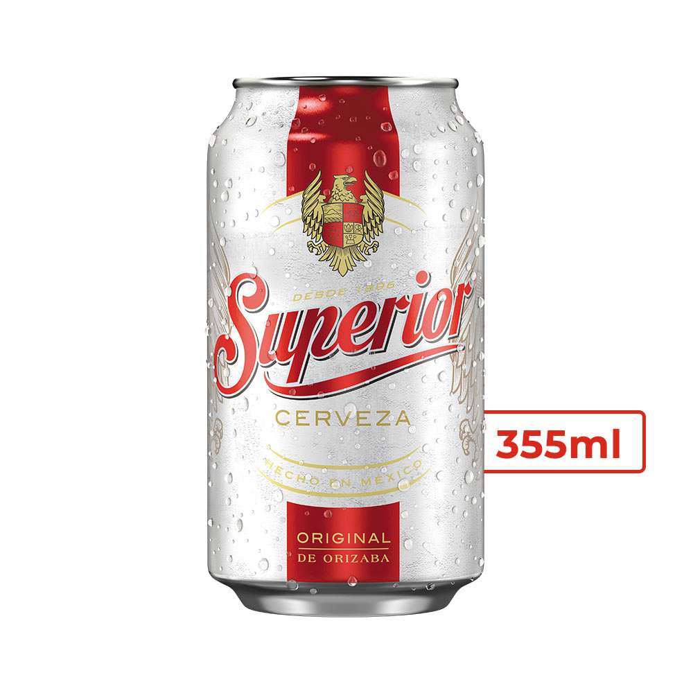 Cerveza Superior Lata 6 pack 355ml