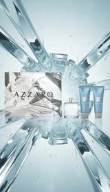 Azzaro Chrome Men 3 Pcs EDT 100ml/ Shampoo 75ml/ Body Shower 75ml