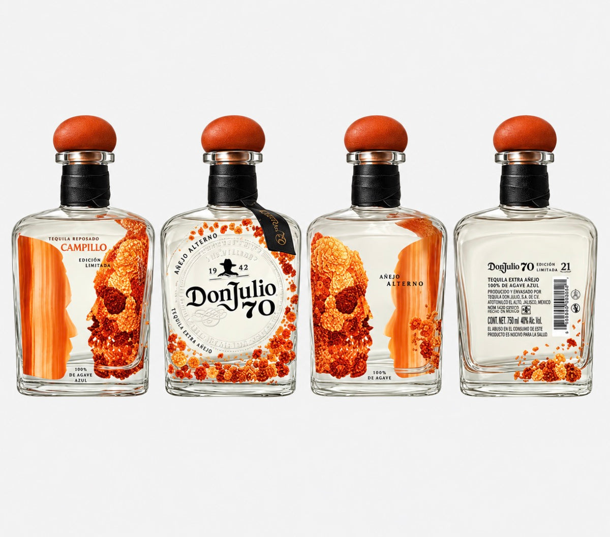 Don Julio 70 Patricio Campillo Día De Muertos 2026 2Pack 750 ml