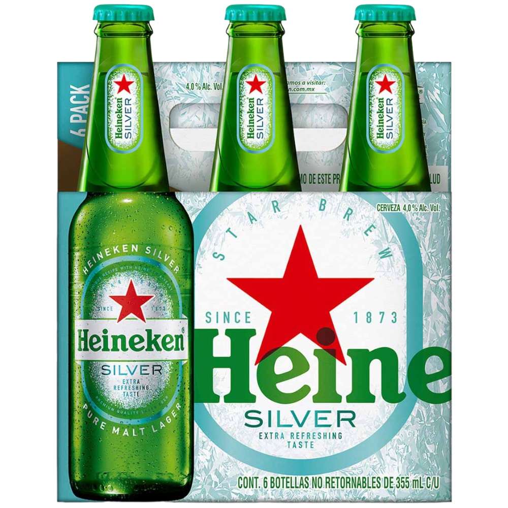 Heineken silver Botella|
