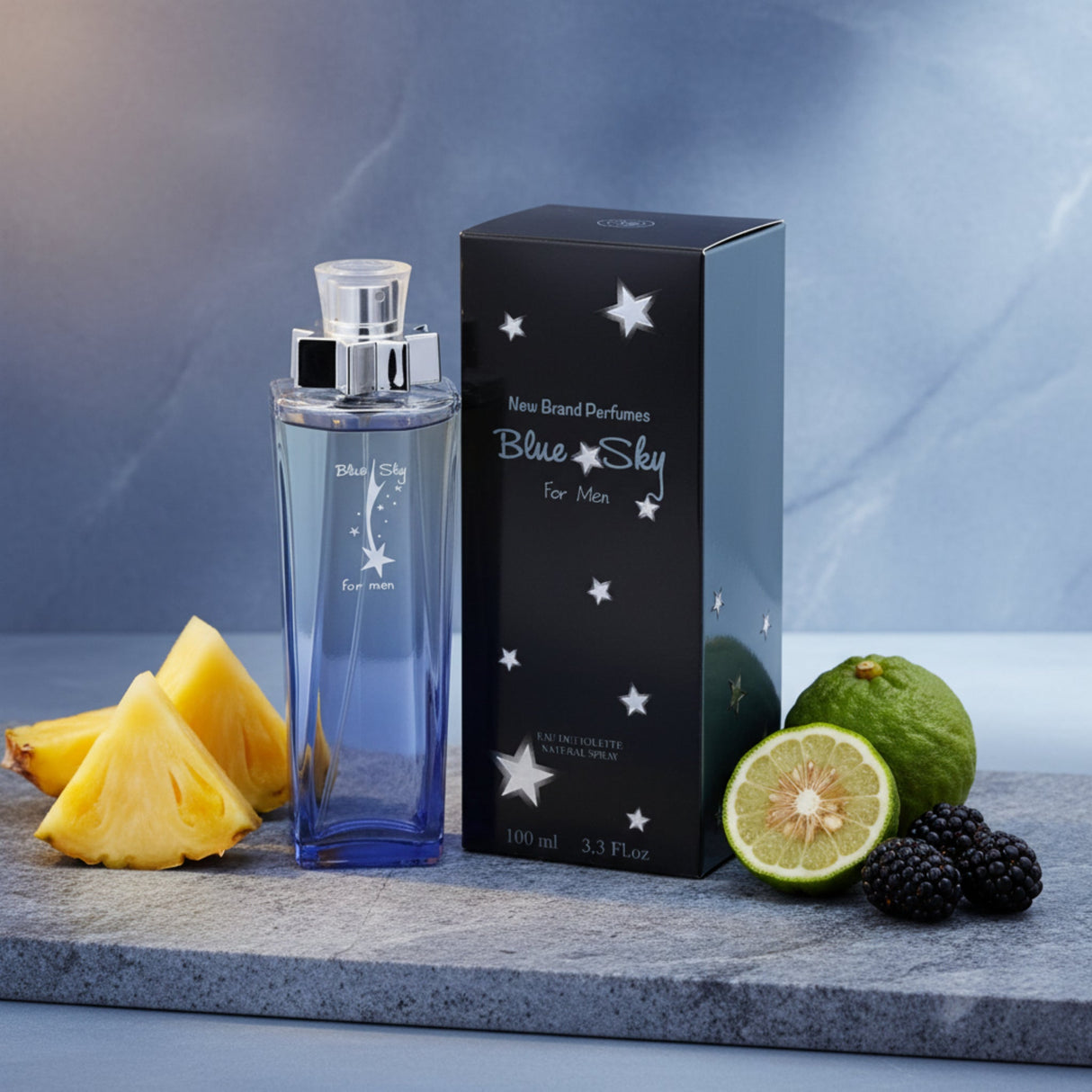 New Brand Blue Sky Men EDT 100ml