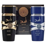 Lattafa Asad Set 2pcs Men EDP 100ml/ Asad Zanzibar EDP 100ml