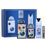 Lattafa Art Of Universe Unisex Set 3pz EDP 100ml/ desodorante 190ml/ Mini 10ml