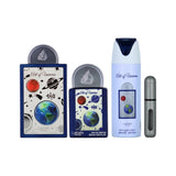 Lattafa Art Of Universe Unisex Set 3pz EDP 100ml/ desodorante 190ml/ Mini 10ml