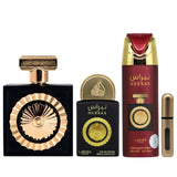 Lattafa Pride Nebras Unisex Set 3pz EDP 100ml/ Body Spray 200ml/ Mini 10ml