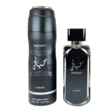Lattafa Hayaati Men Set 2pz EDP 100ml/  Perfumed Spray 200ml EDP